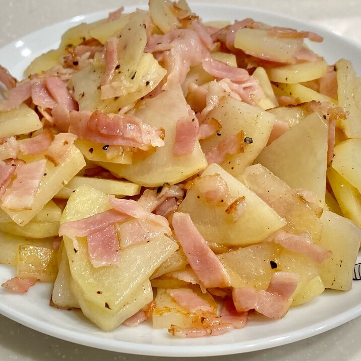 じゃがいもとベーコン レシピ 作り方 By Kumia 楽天レシピ